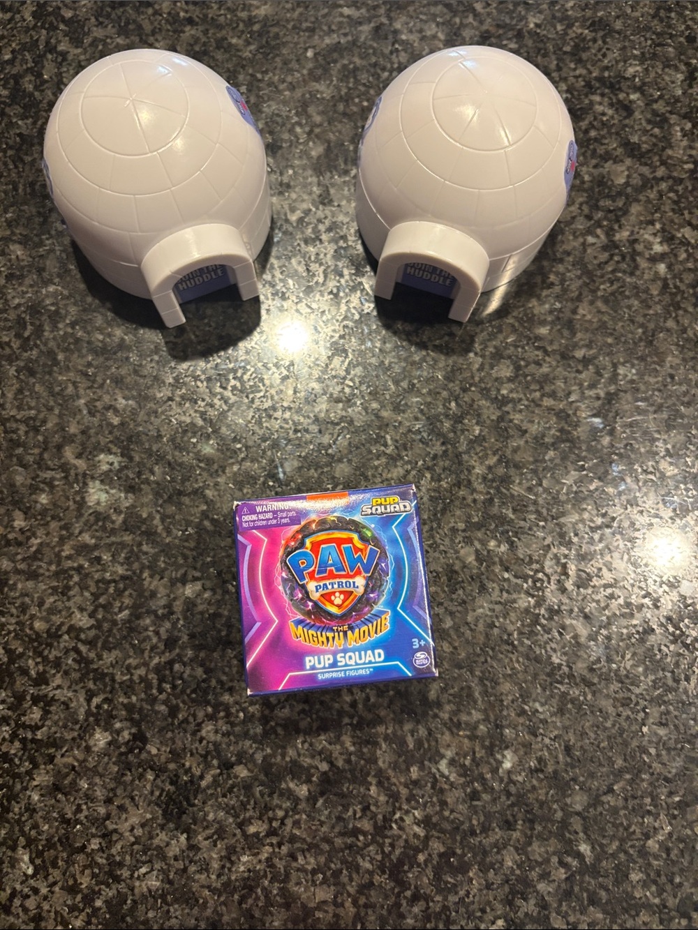 Paw Patrol surprise figurine & 2 pudgy penguins collectible figurines